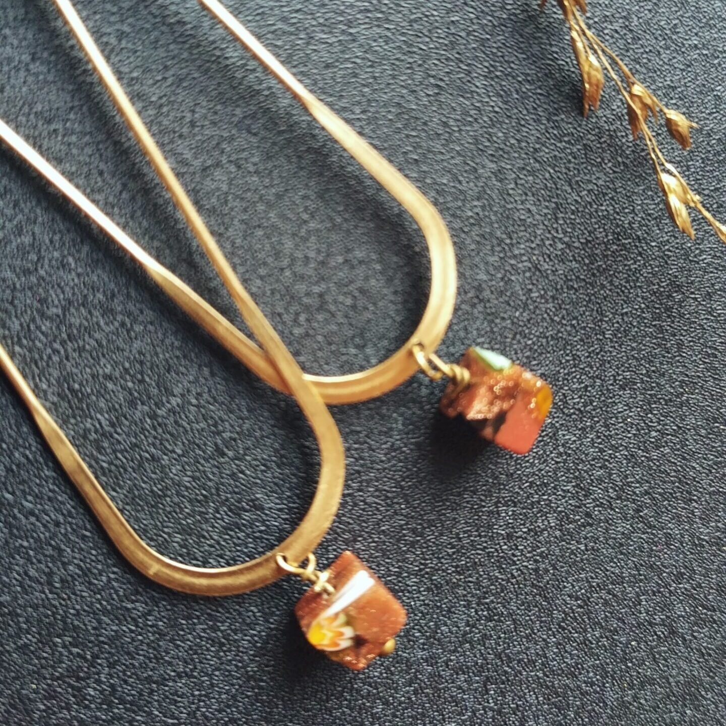 Raw brass AUTUMN - Image 5