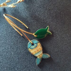 Asymmetric Fish GREEN