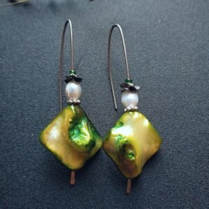 QUEEN Green - Pearl & MotherOfPearl